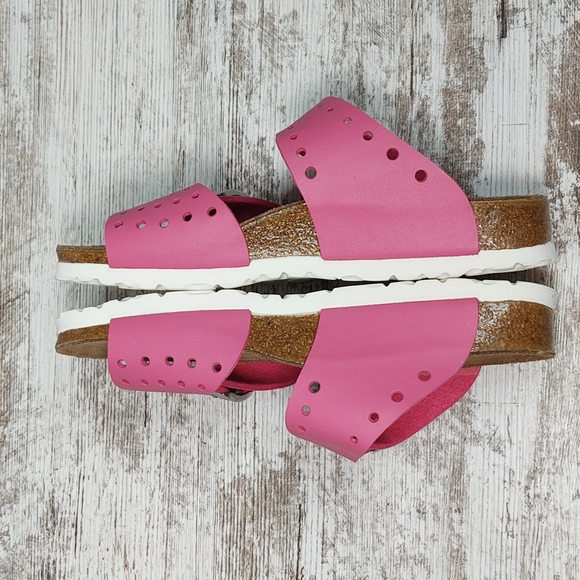 🟪NIB Sz 36 Birkenstock Birki's Pink Freeport Slide Sandal - Picture 13 of 16